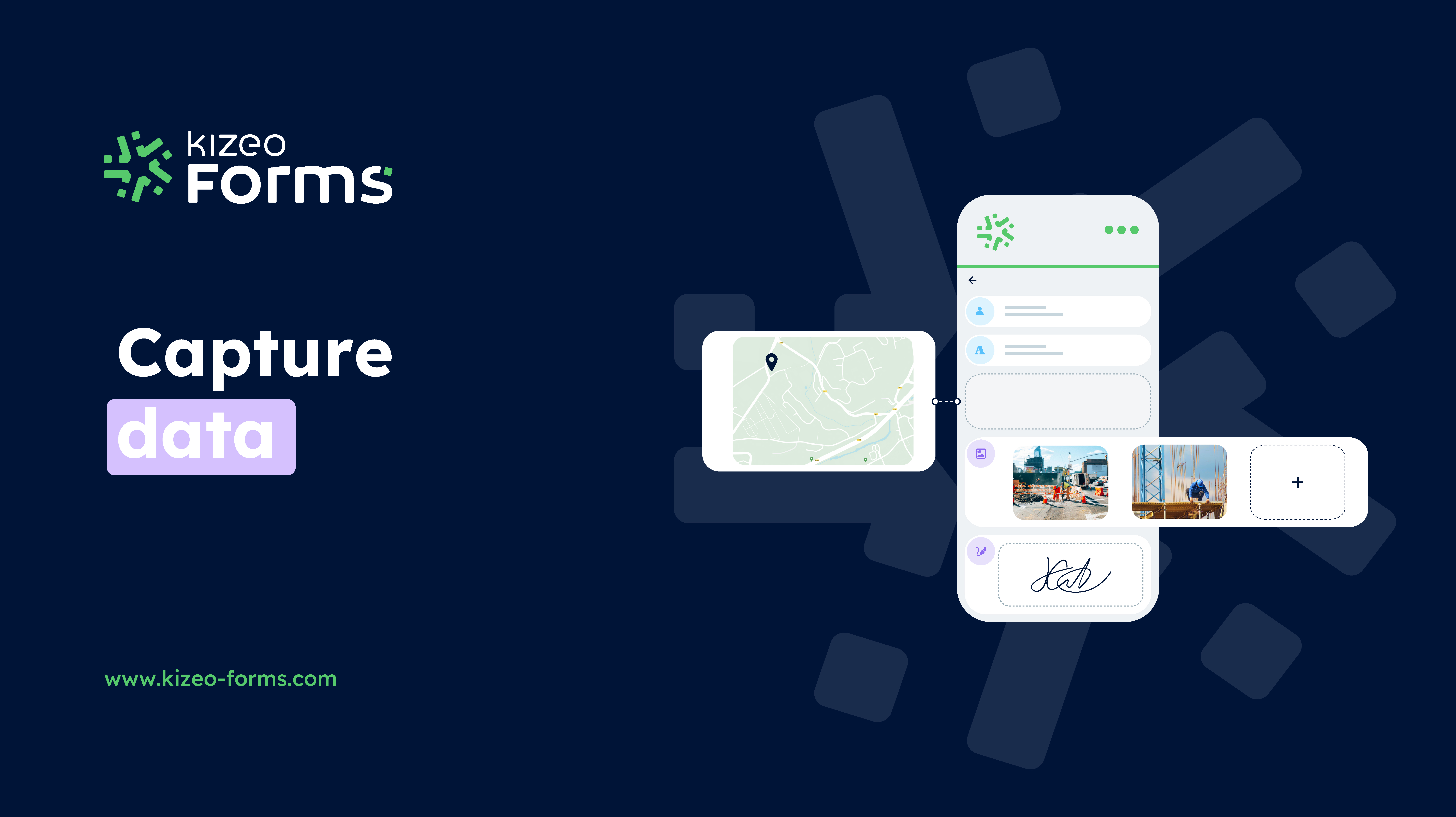 screenshot of Kizeo Forms